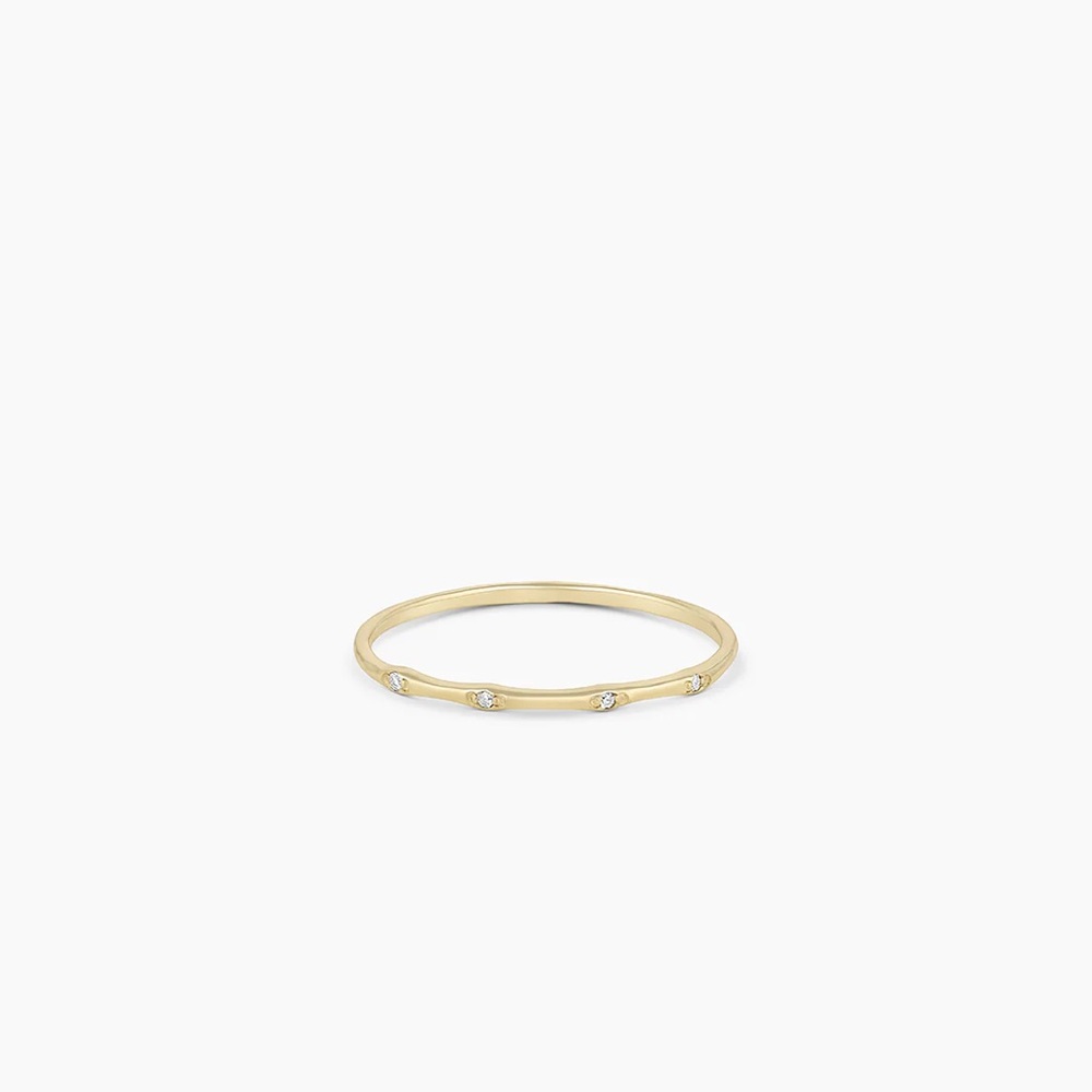 NEW Gorjana Diamond Stacking Ring size 6